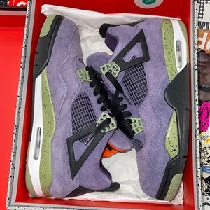 Canyon Purple Jordan 4 ONE TIME WEAR.